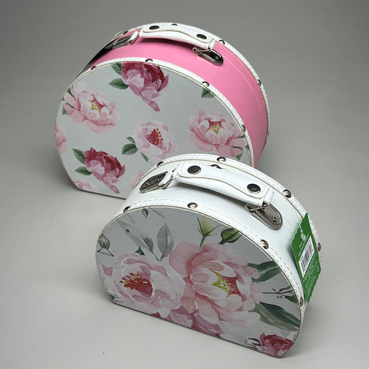 ASHLAND 2 Container Set Spring Monet's Garden Print w/ Shutting Clamp 733097