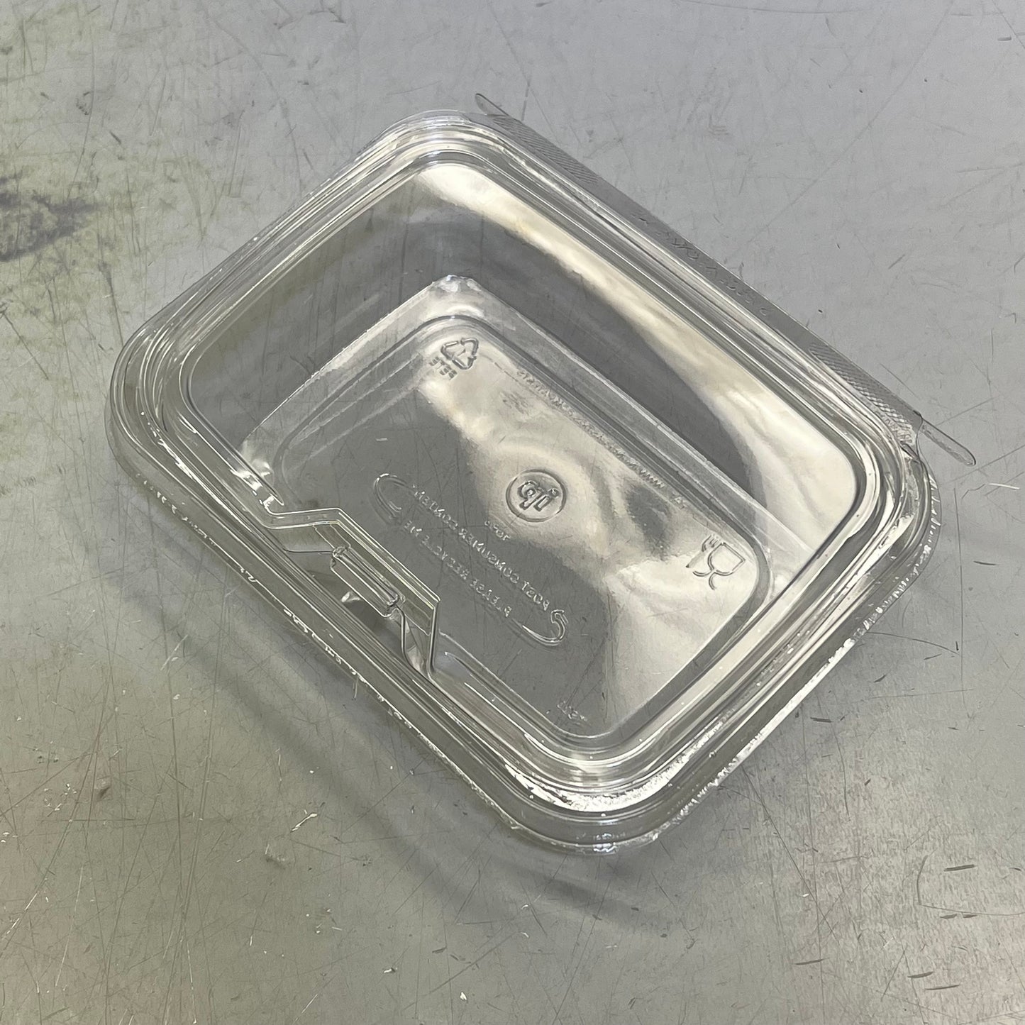 ZA@ INLINE PLASTICS  (200 CASE) Tamper Evident & Tamper Resistant Clamshell 20 oz Clear TS20