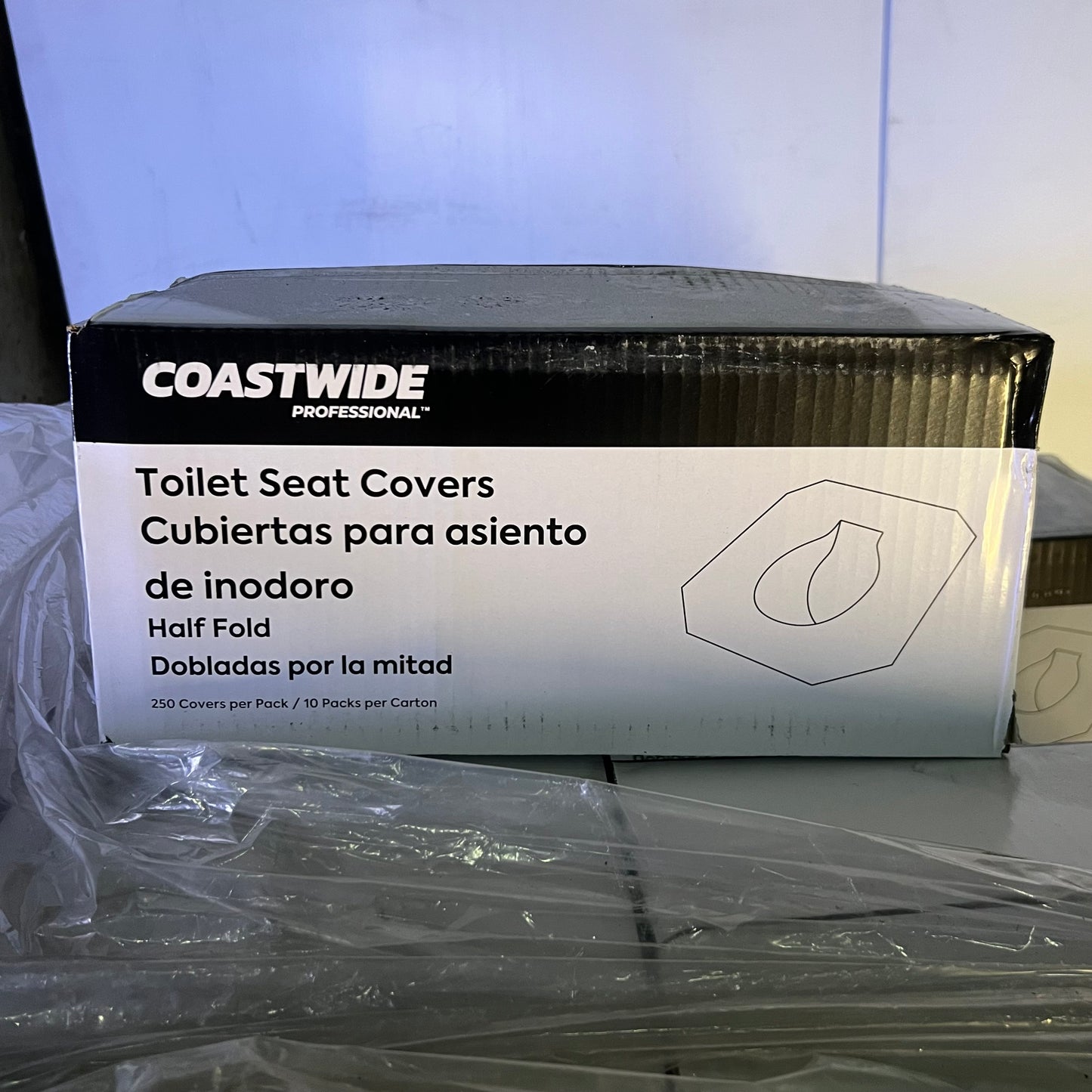 ZA@ Pallet of COASTWIDE Toilet Seat Covers
