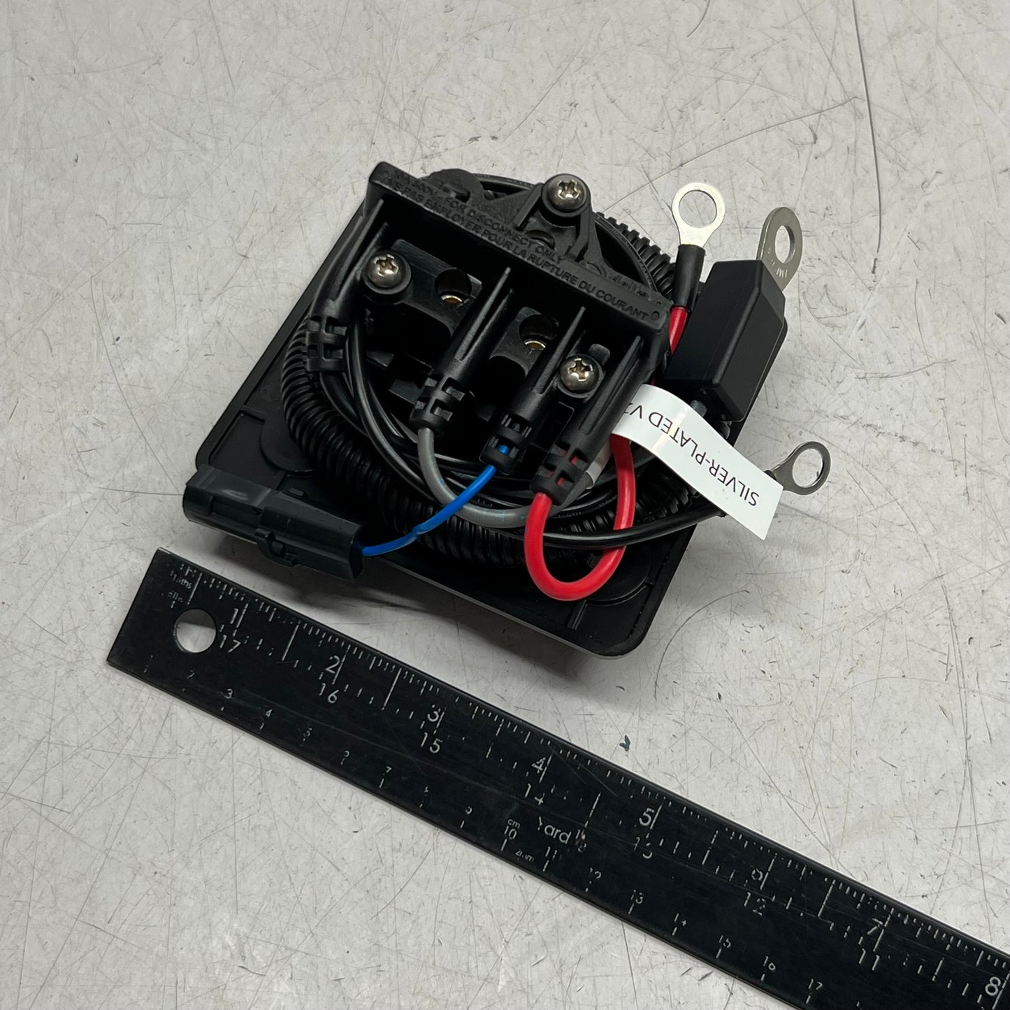 E-Z-GO Golf Cart Dc Receptacle 48V Delta Q Powerwise Charger 2008-14
