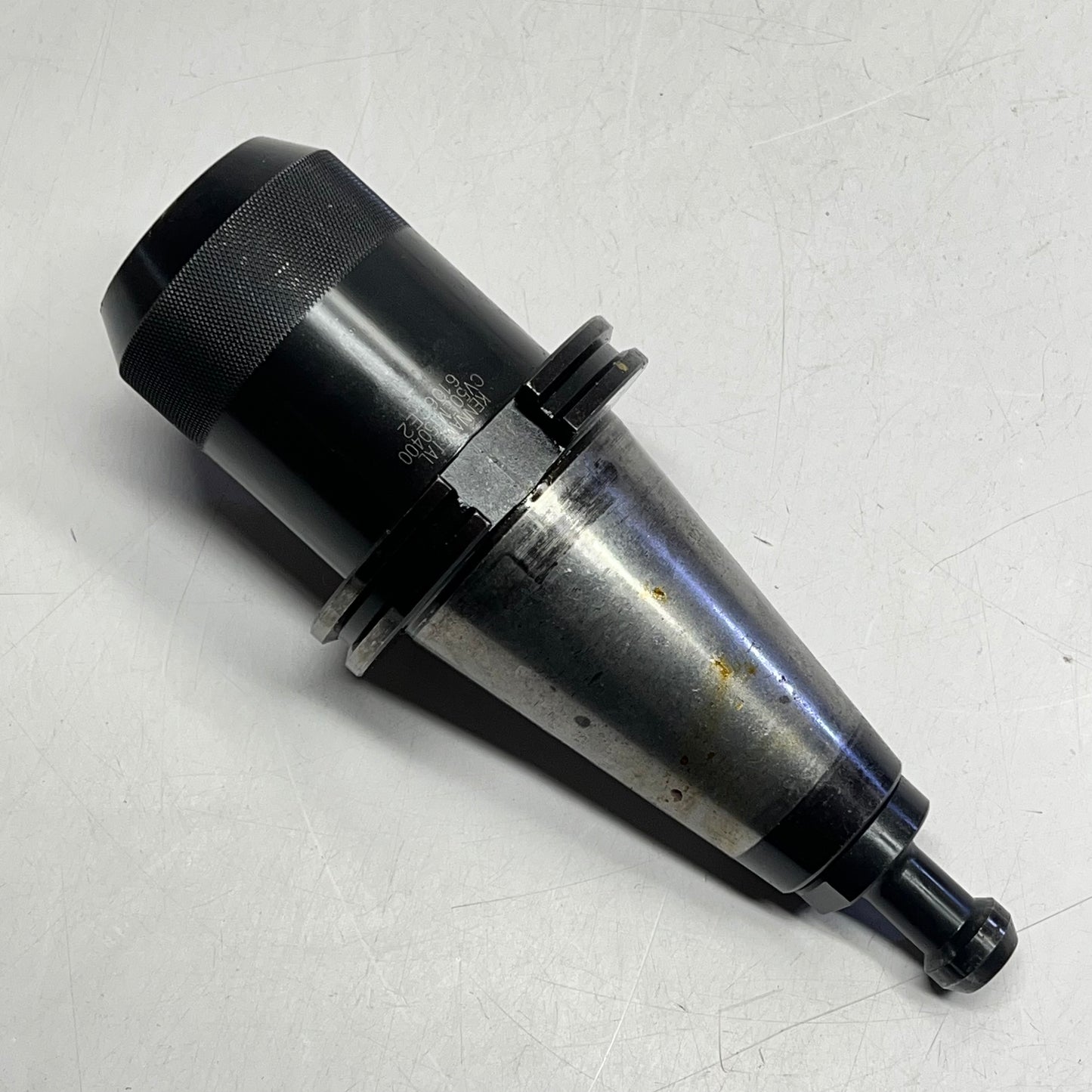 KENNAMETAL End Mill Adapter Cat 50 Tool Holder ~ 1.5" I.D. CV50EM150400 (Used)