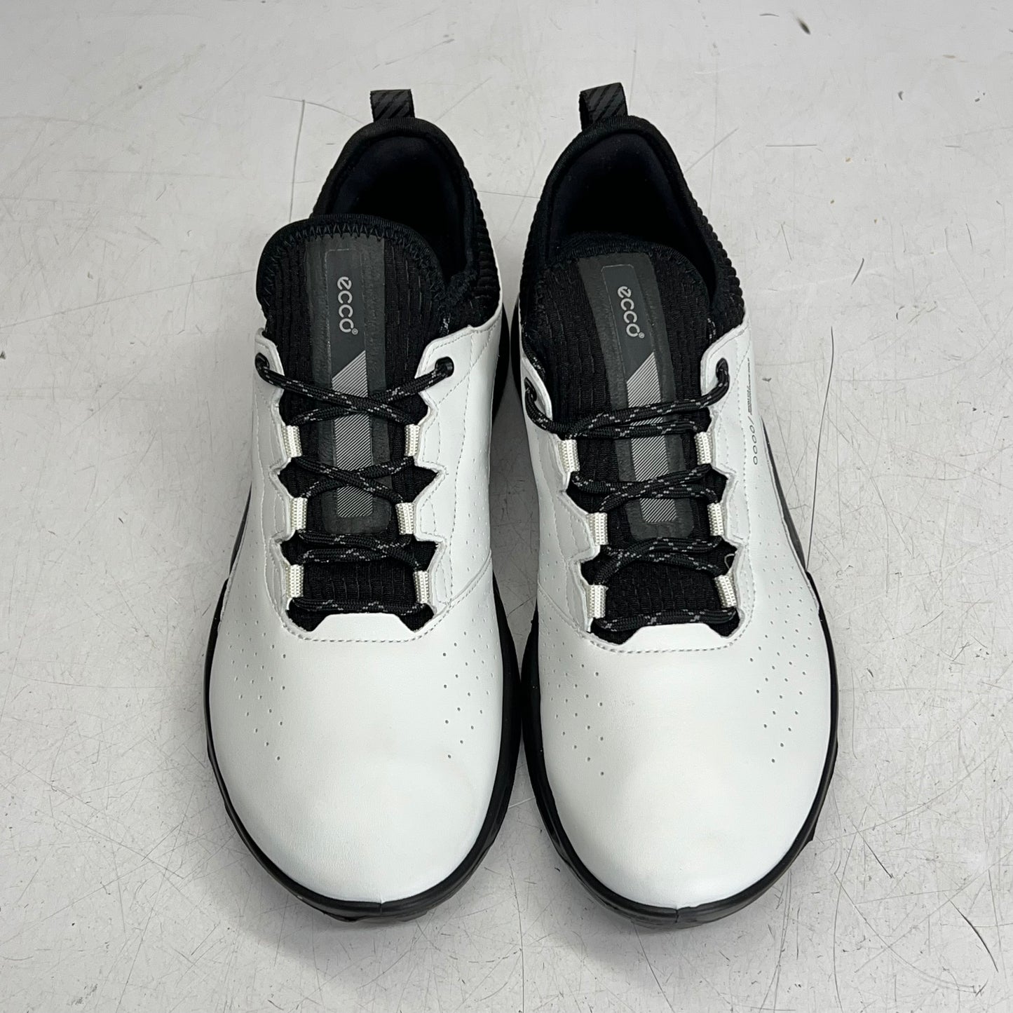 ECCO Biom C4 Golf Shoes W/ Gore-tex Surround Men's Sz 7-7.5 White 130404