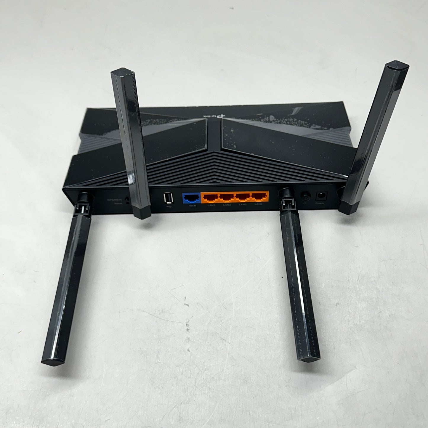 TP-LINK Wifi 6 Router AX1800 1.5"Hx10.2"Wx5.3"D Black