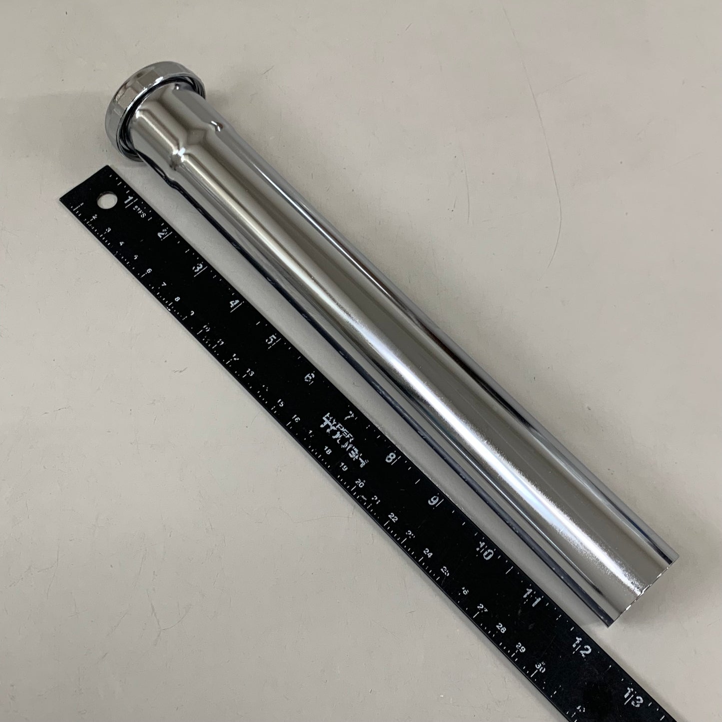 DEARBORN (2 PACK) Extension Tube W/ Slip Joint 24-Gauge 12" 1-1/2" Chrome 793A-1