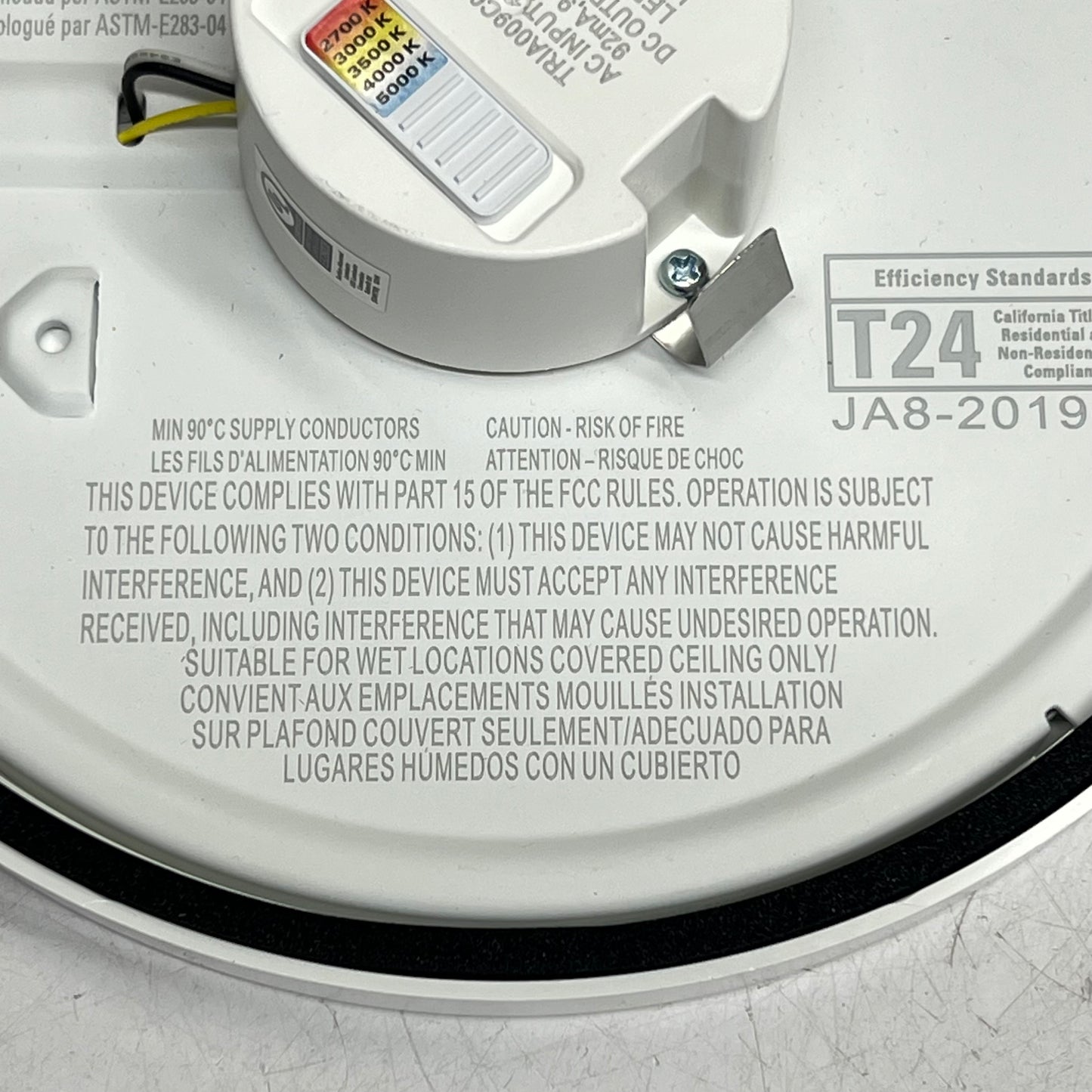 COOPER LIGHTING Halo Surface Mount Light 6" Surface Downlight 5 Color SMD6R69SWH