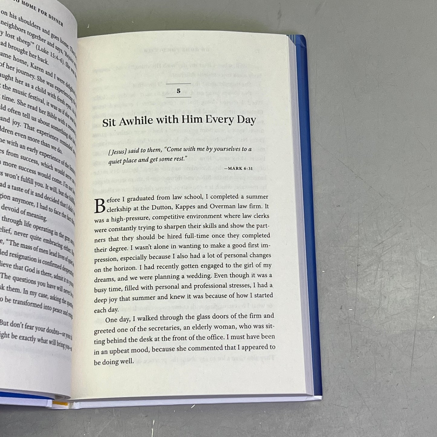 GO HOME FOR DINNER Advice On How Faith Makes A Family & Family Makes A Life Book