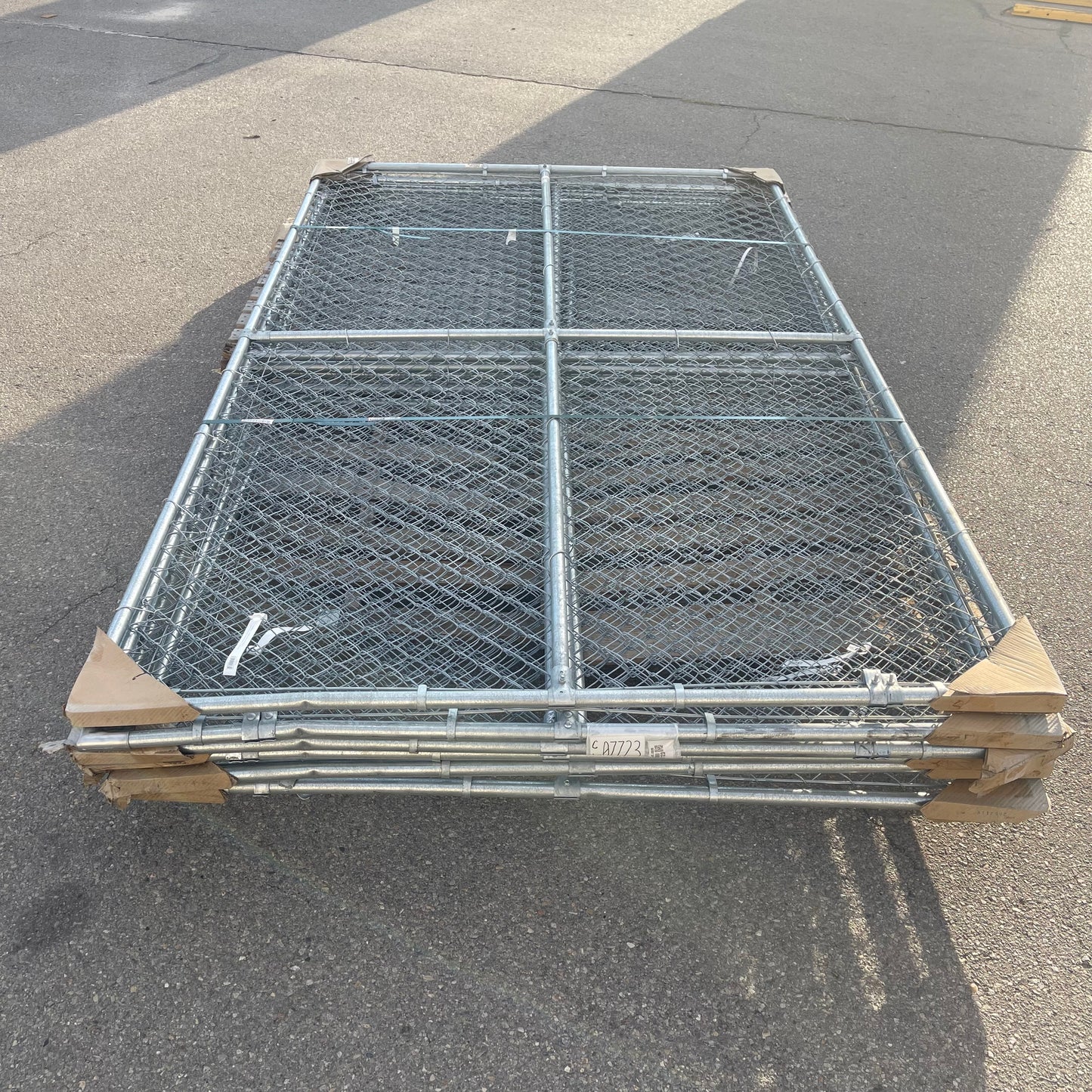 UNKNOWN Plain Kennel Panel 10'x6' Galvanized Steel 328209CH