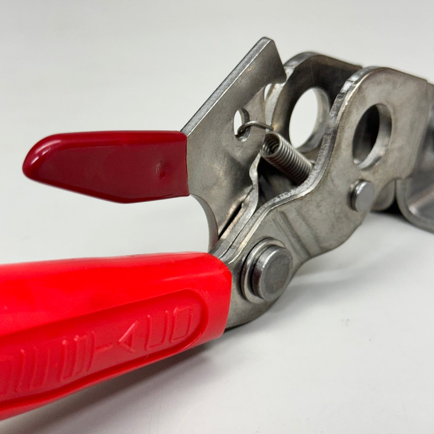 DESTACO DE-STA-CO Toggle Clamp Sz 9”Lx2”W Red/Silver