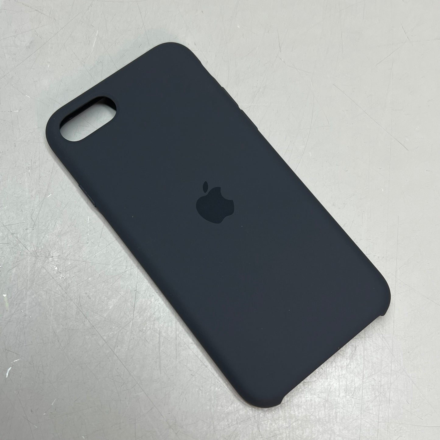 APPLE Silicone Case For Apple iPhone SE (2nd Generation) Black MXYH2M/A (Return)