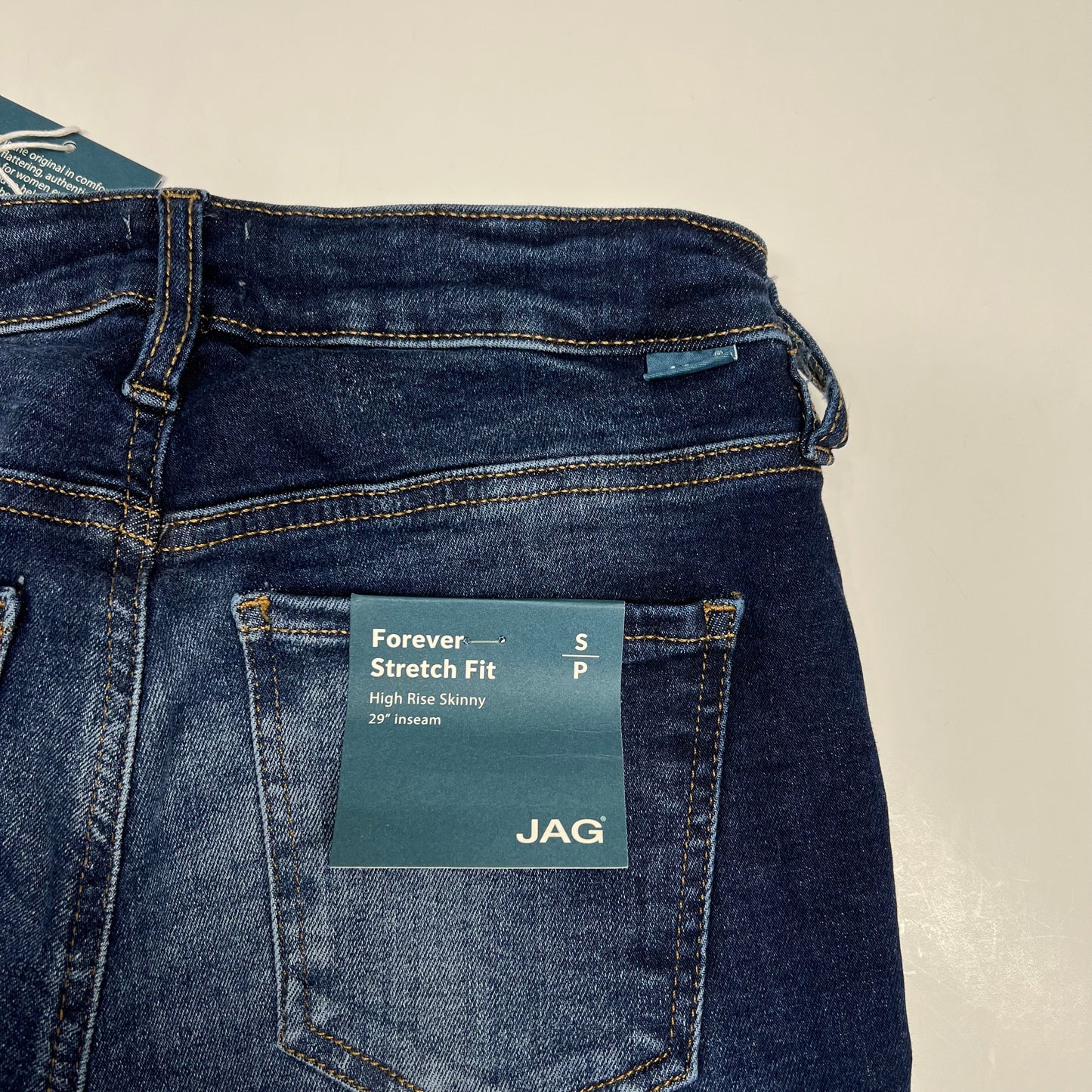 JAG Forever Stretch Fit High Rise Skinny Jeans Women's Sz S/29 Cadet Blue