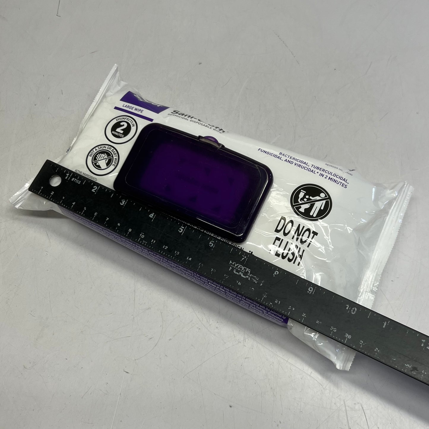 PDI (9 PACK, 80 WPES EACH) Super Sani-cloth Germicidal Disposable Wipes Sz Large BB 09/27