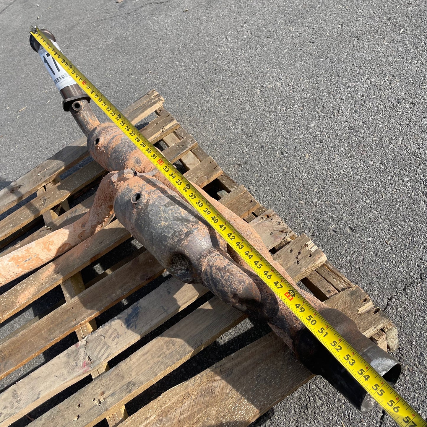 ZA@ Pallet of MIXED Exhaust Pipes (AS-IS)