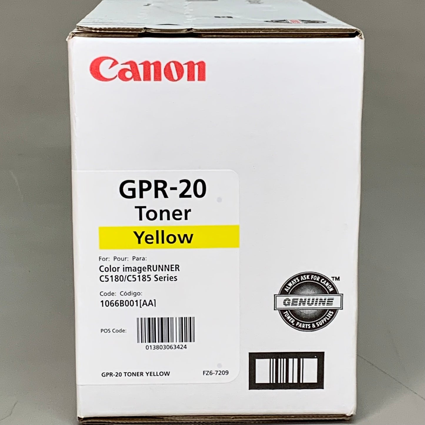 CANON (4 PACK!) GPR-20 Toner Color Image Runner Magenta/Cyan/Yellow/Black C5180(5)