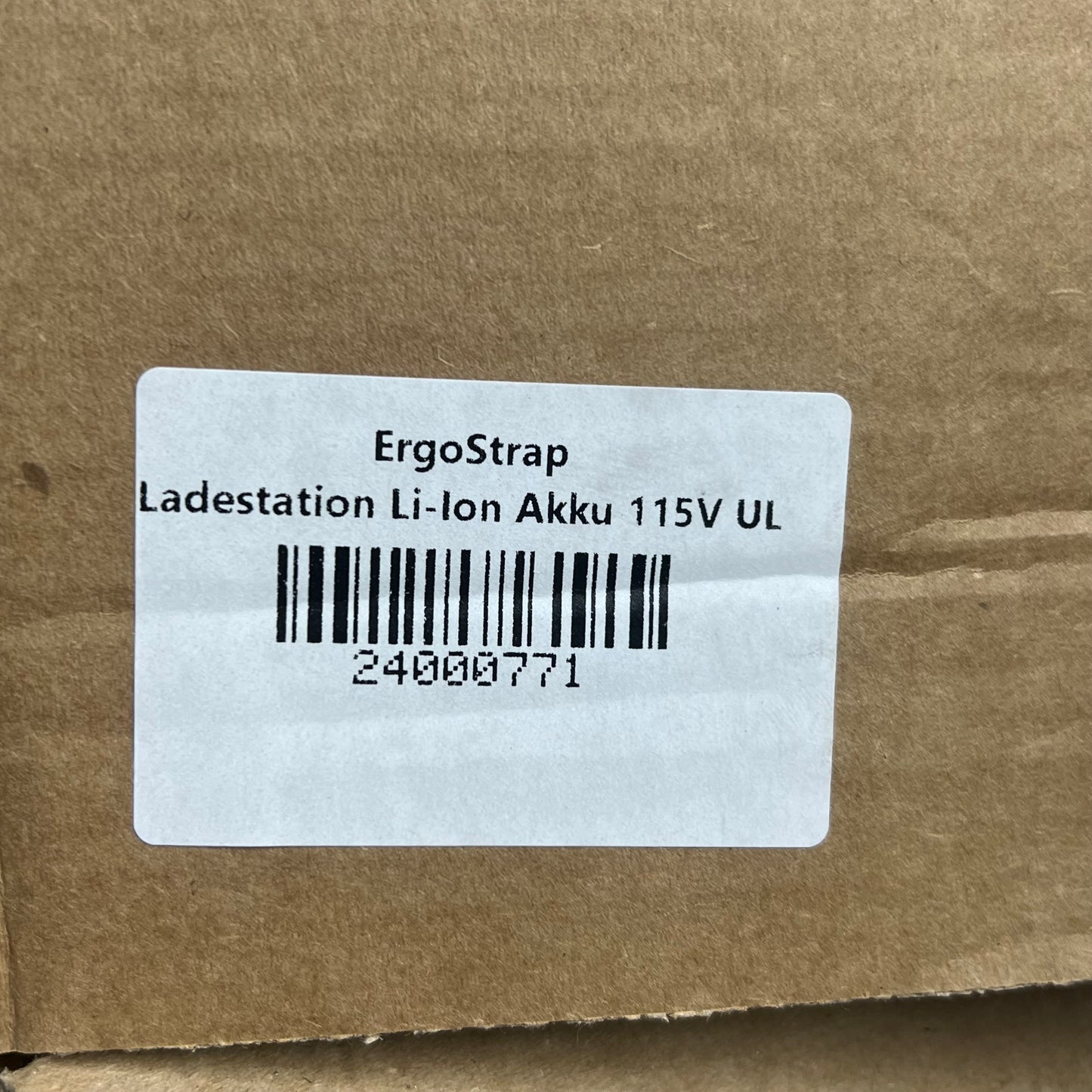 ERGOSTRAP 115V UL Li-Ion Akku (Lithium-ion) Battery Charger Black/Red 24000771