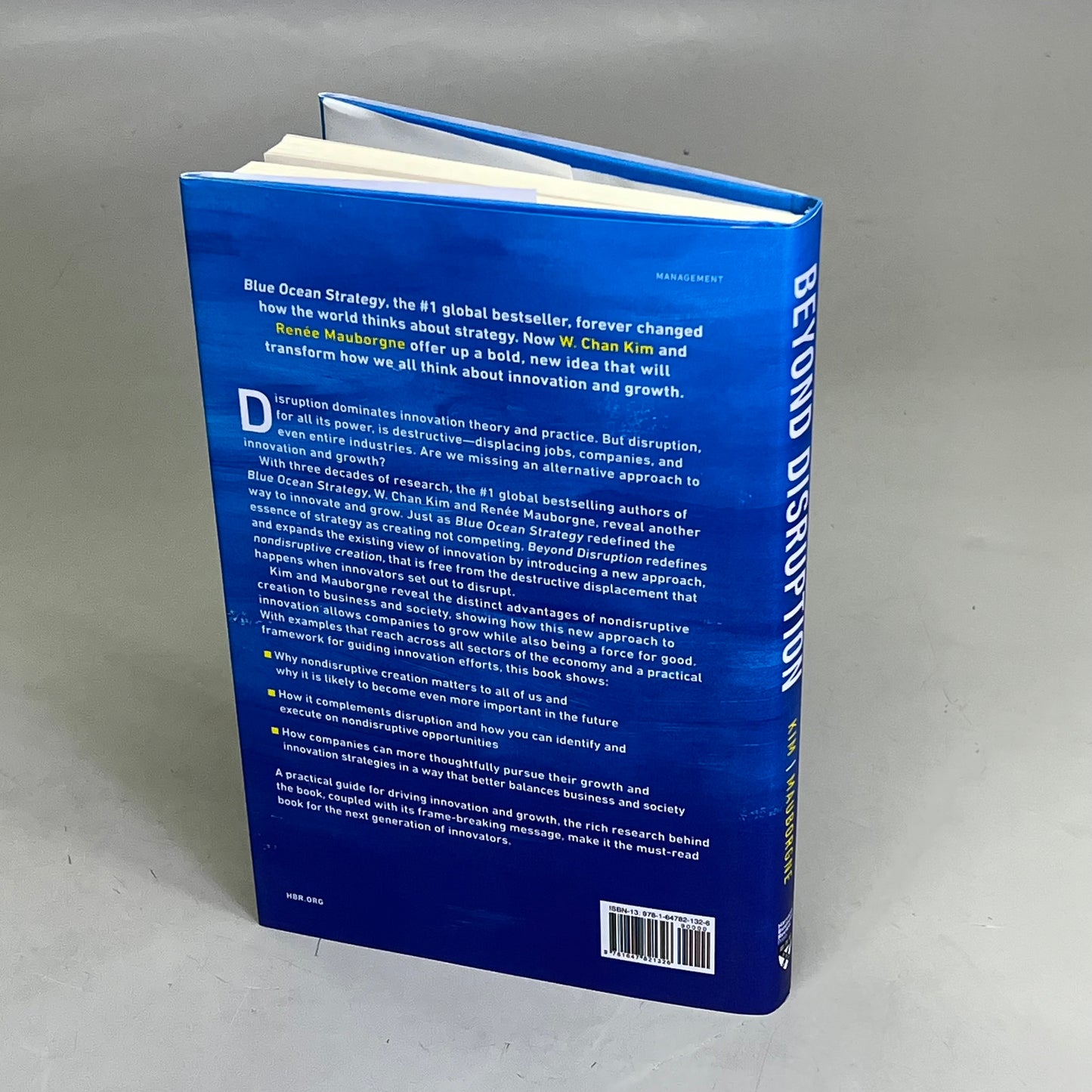 BEYOND DISRUPTION  Global Bestseller By W. Chan Kim & Renee Mauborgne Hardback