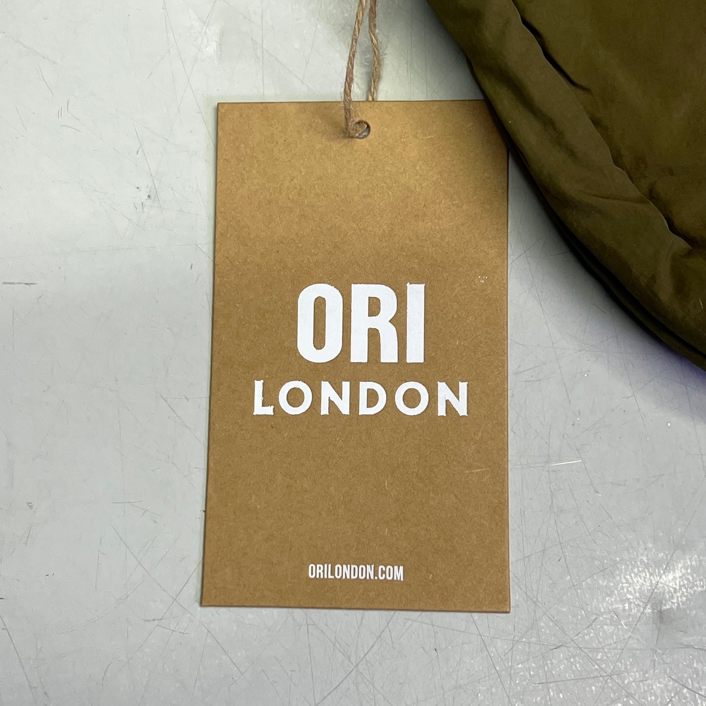 ORI LONDON Farringdon Bag Made From Taslon One Size 6"x11"x3.5" Moss FARROSTMOS