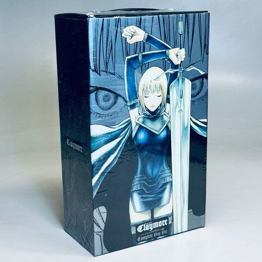 CLAYMORE Complete Box Set (27 Books) Sz 17” H x 10” L x 5.5” W Black & Grey