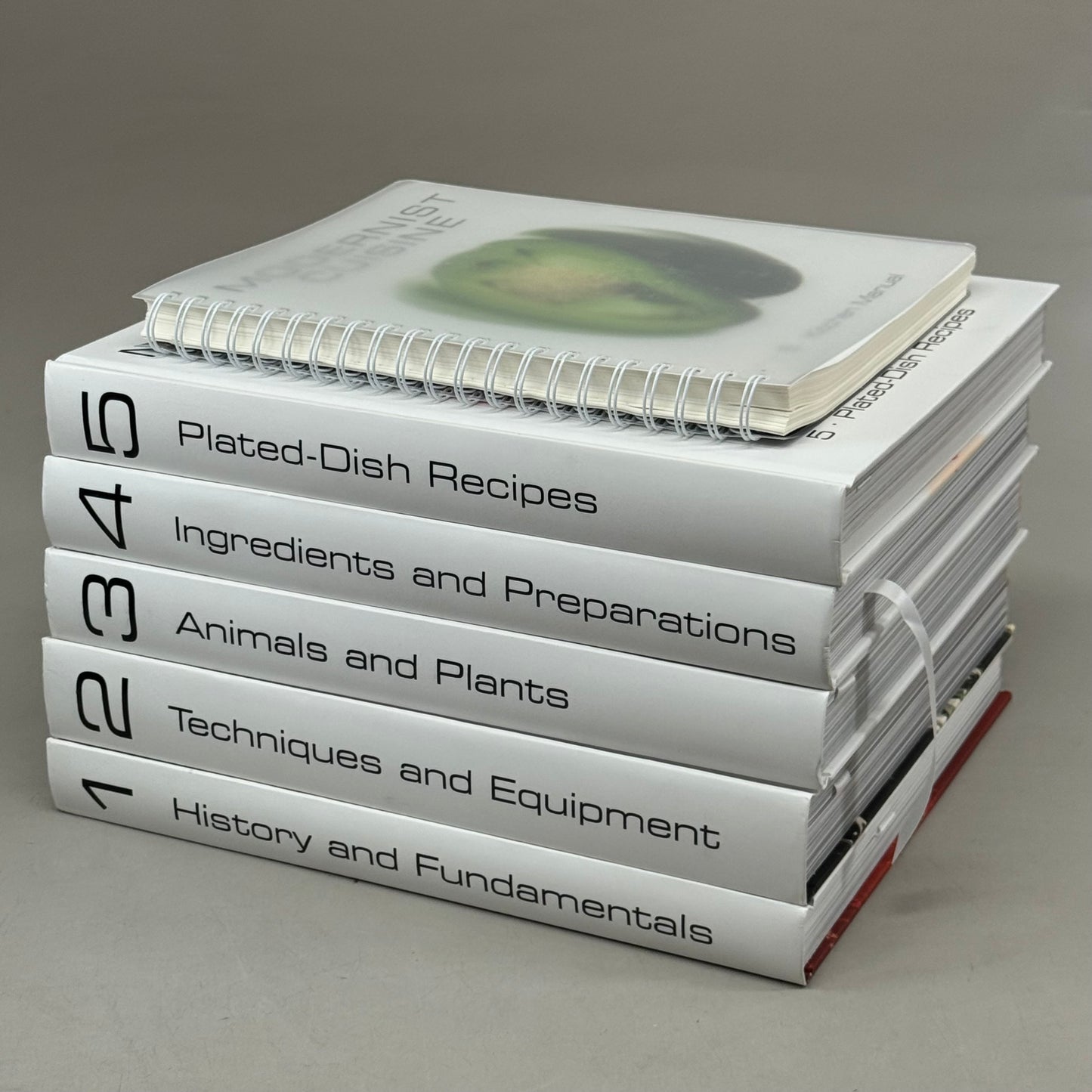 THE COOKING LAB Modernist Cuisine: the Art & Science of Cooking Nathan Myhrvoid Stainless Steel Slipcase