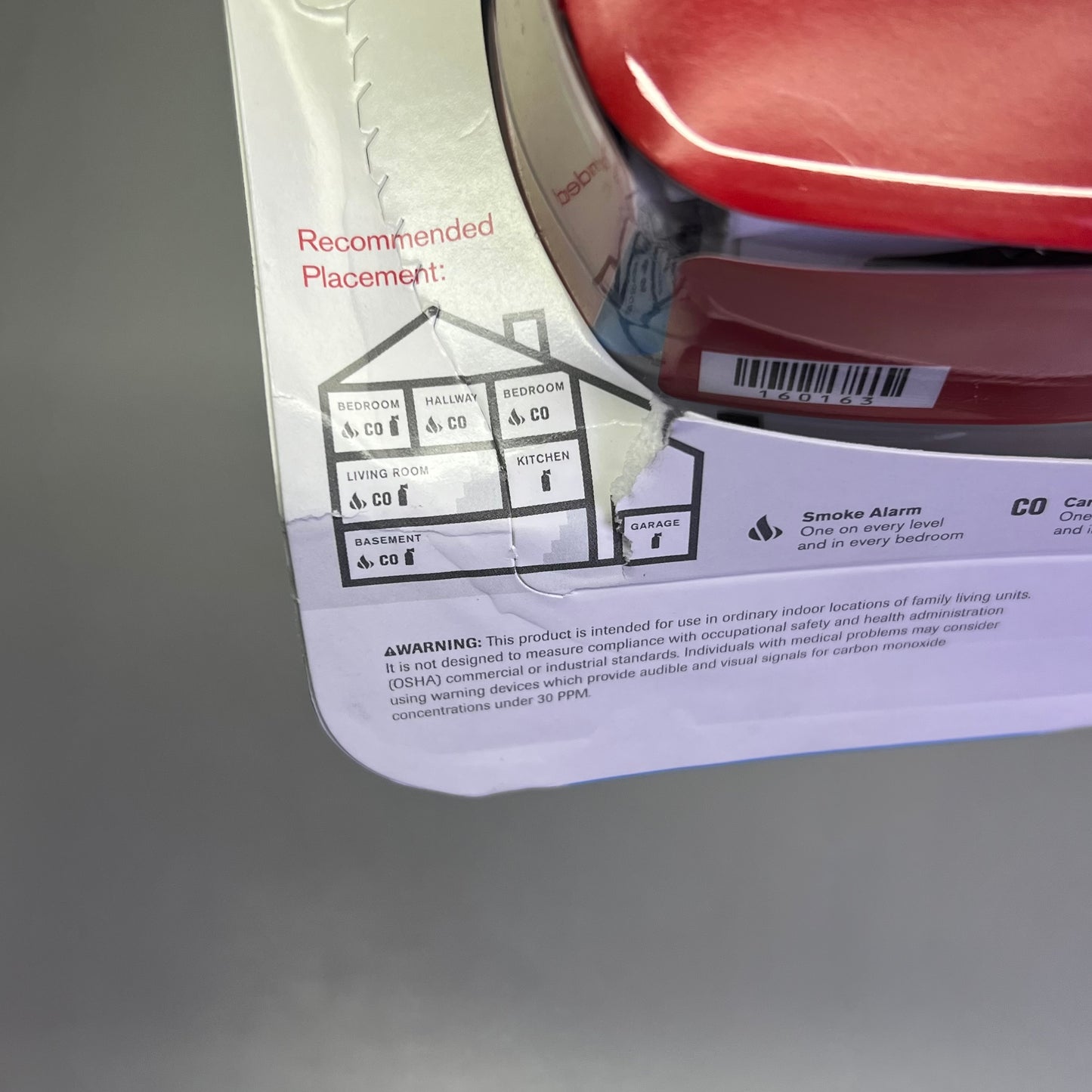 FIRST ALERT Carbon Monoxide Detector 85-Decibel Alarm & Backlit Display 1043691