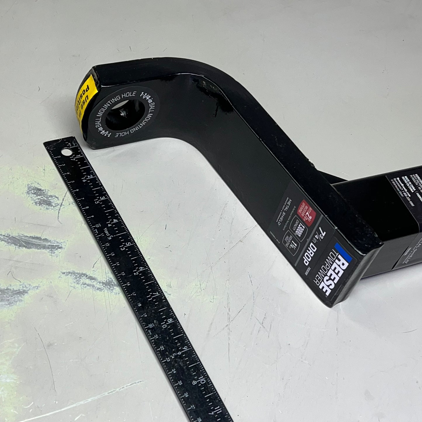 REESE TOWPOWER Hitch Ball Mount Draw Bar 2.5" Shank 7.75"Drop 13,000 Lbs 7028300