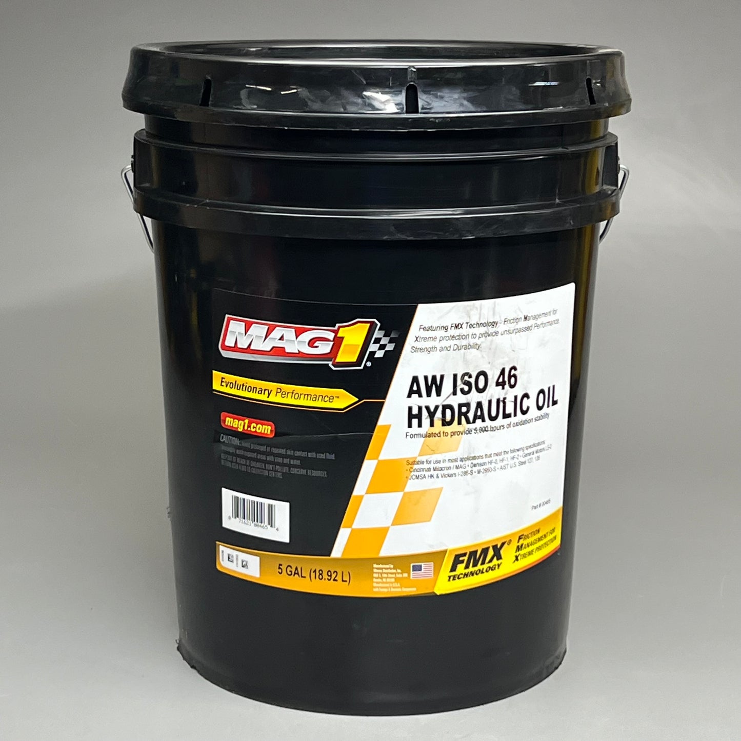 MAG 1 AW ISO 46 Hydraulic Oil 5 Gallon Bucket