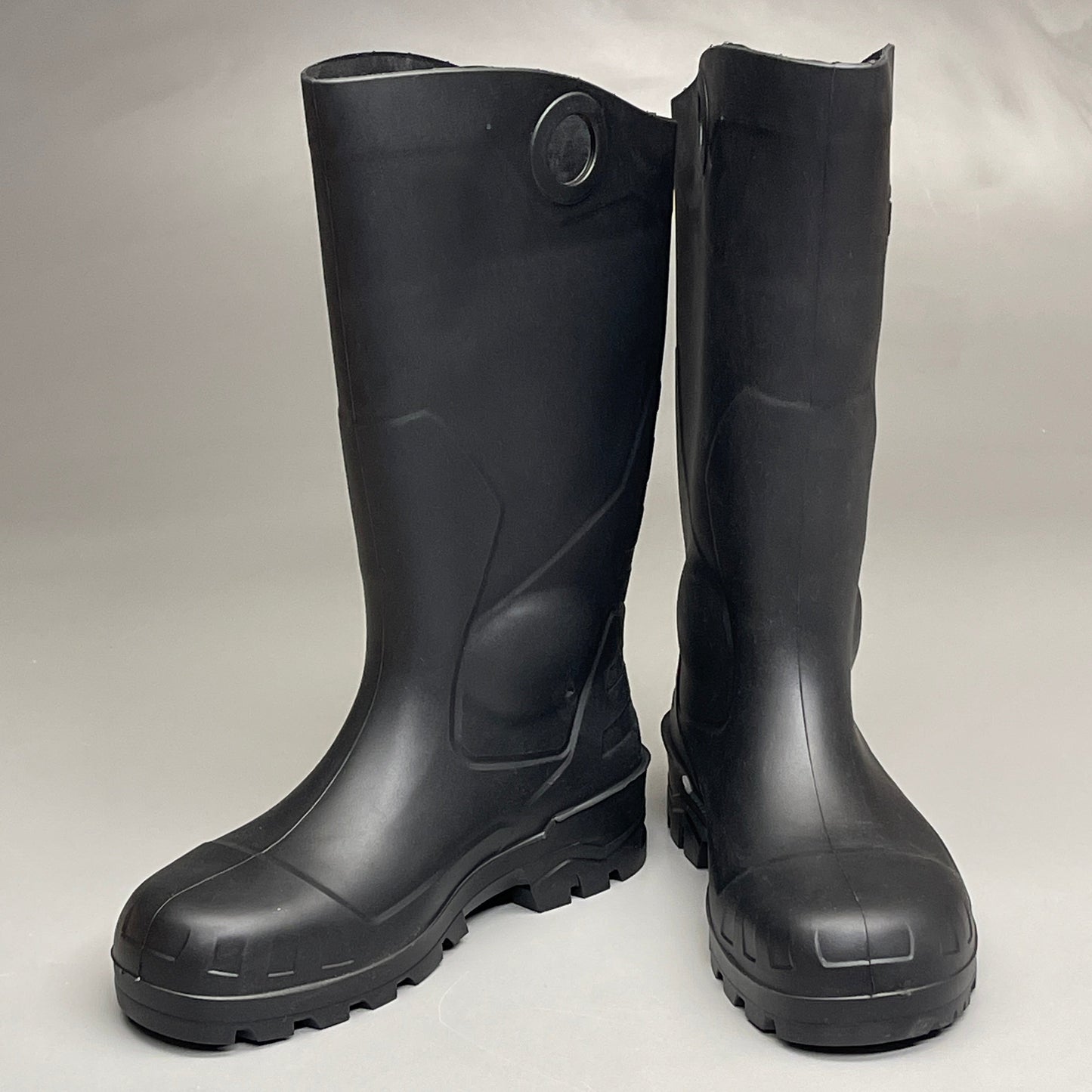 DUNLOP Steel Toe Safety Boots Waterproof Black Sz M 3 W 5 #86776