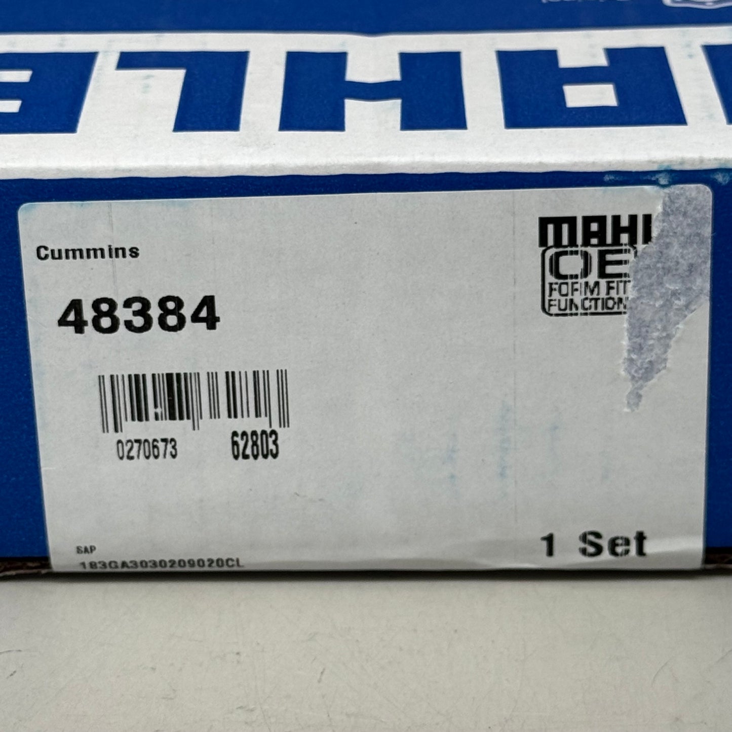 MAHLE Original Rear Main Seals For Cummins 48384