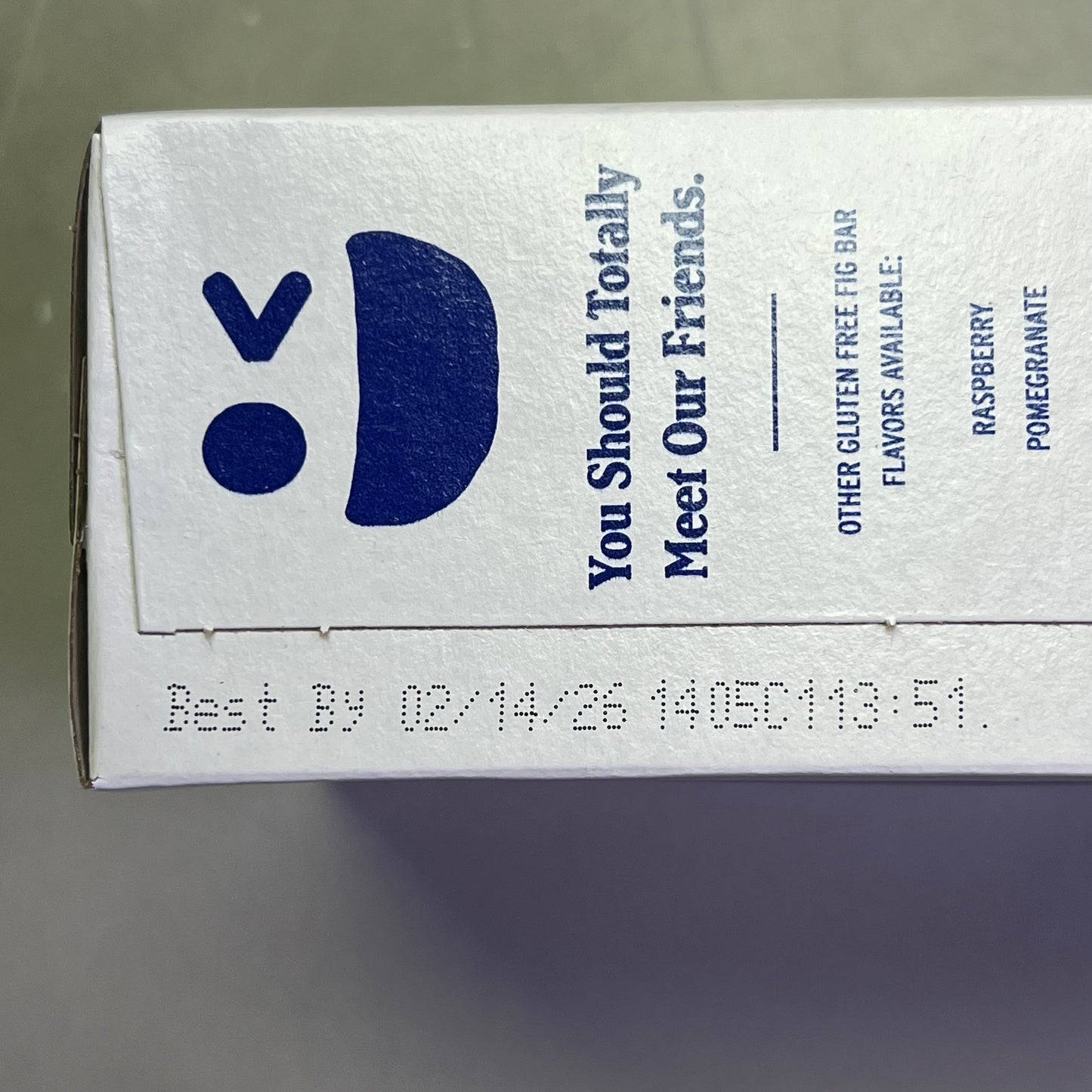 ZA@ NATURE'S BAKERY (6 BOXES, 6 BARS EACH) Blueberry Gluten Free Fig Bar BB 02/26 C