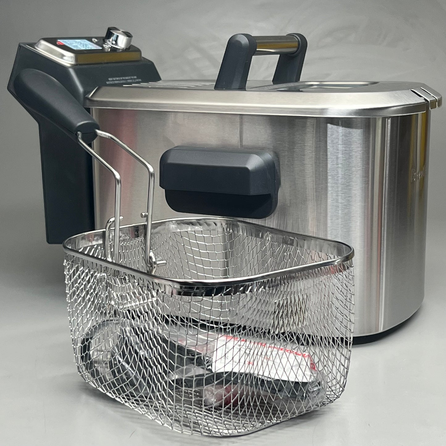 BREVILLE The Smart Fryer Deep Fryer BDF500XL Stainless Steel 4 Qt.