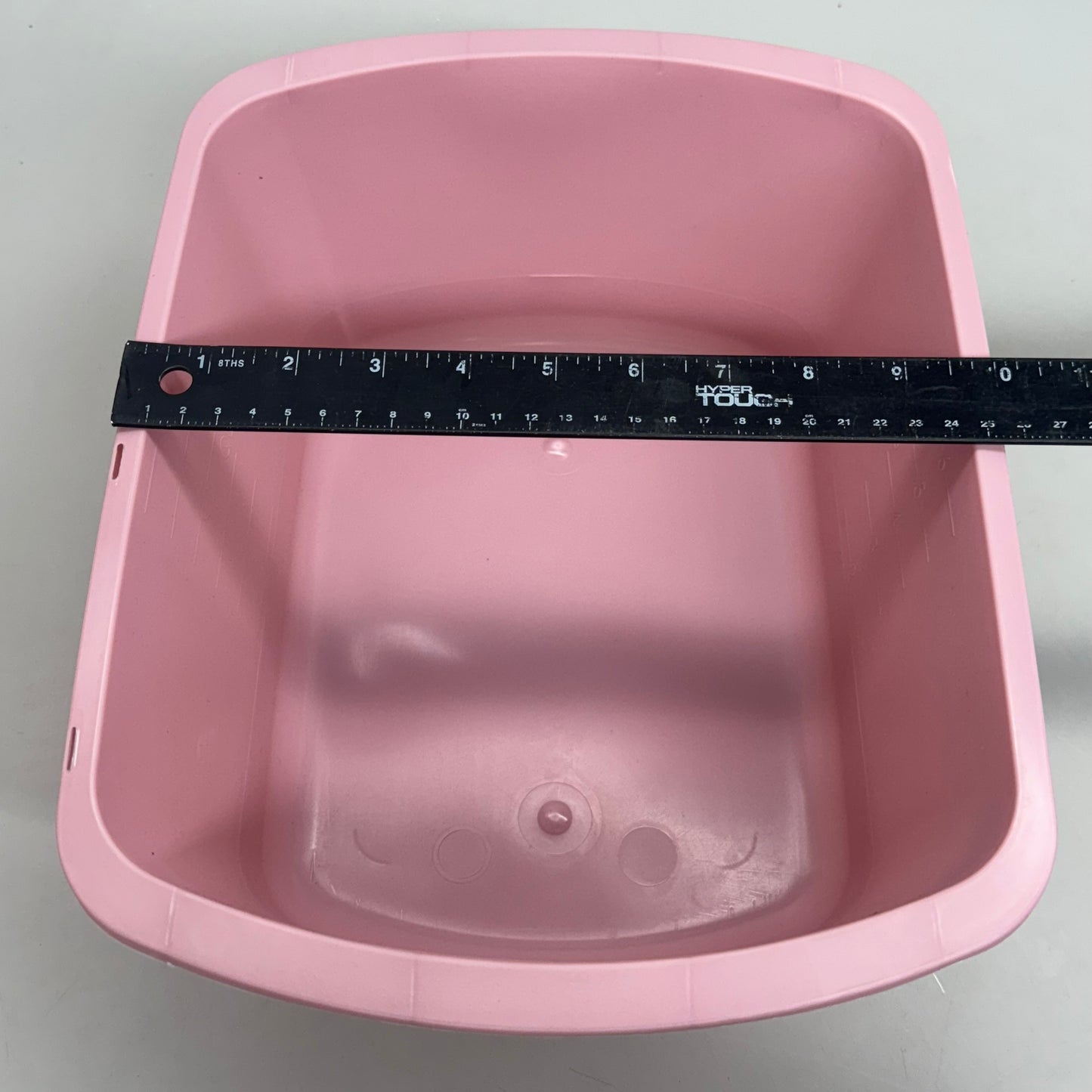 MEDEGEN (50 Pcs) Rectangular Wash Basin 6.6L 13”Lx10”Wx5” Dusty Rose H362-10