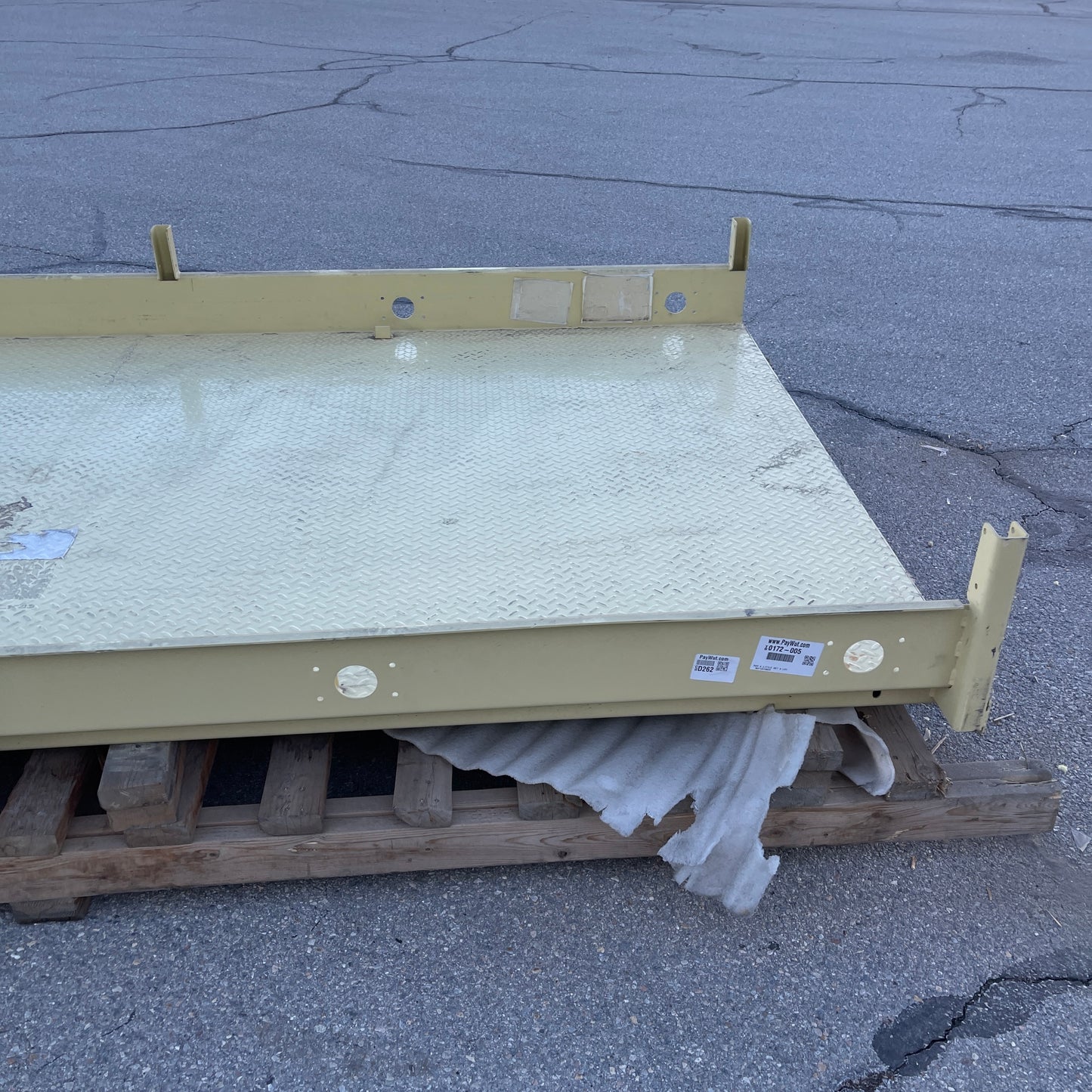 Platform Weldment ONLY for JLG Scissor Lift (3369/4069) w/ Diamond Plate Steel 3510795 (New Other)