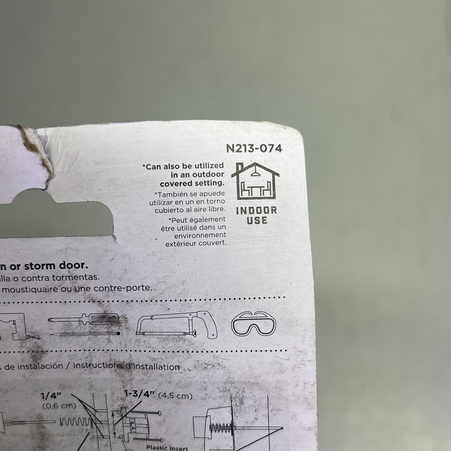 NATIONAL HARDWARE Zinc Pushbutton Latch For 5/8 to 2" Thick door White N213-074