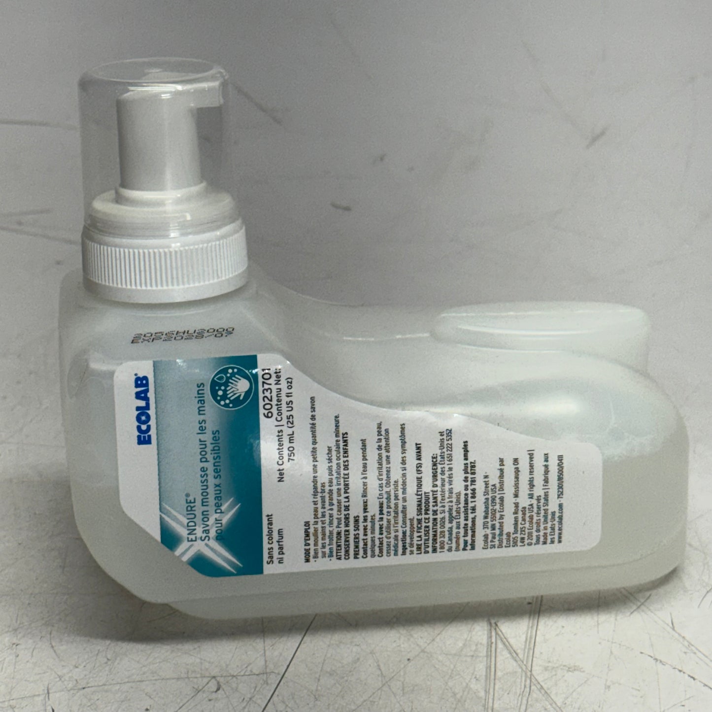 ECOLAB (6 PACK) Sensitive Skin Foam Hand Soap 25 fl oz. 6023701 BB 07/28