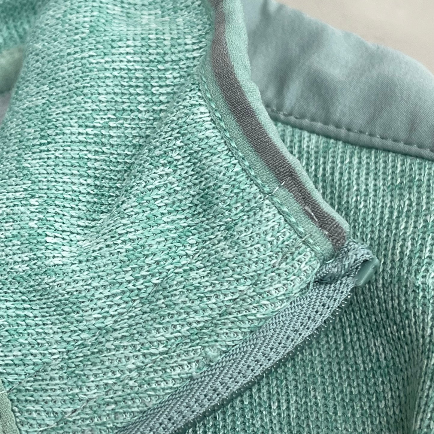 VINEYARD VINES Martha's Vineyard Men's Teal Green Half Zip Pullover Sz- L