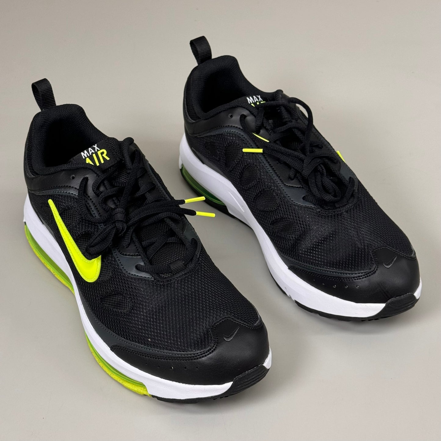 NIKE Air Max Ap Road Running Shoes Mens SZ 13 Black/Yellow CU4826 New Other