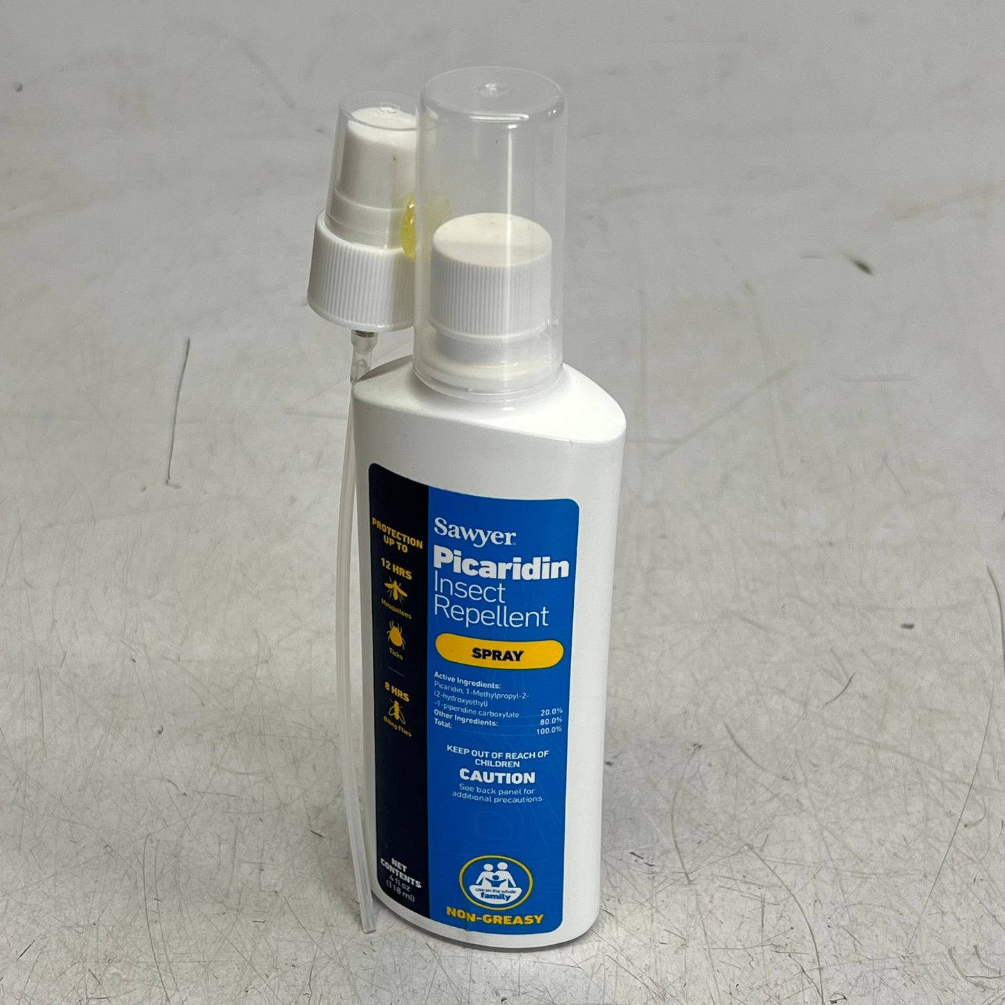 ZA@ SAWYER (2 PACK) Insect Repellent Pump Spray Non-greasy Odorless 4 Fl Oz SP544 G