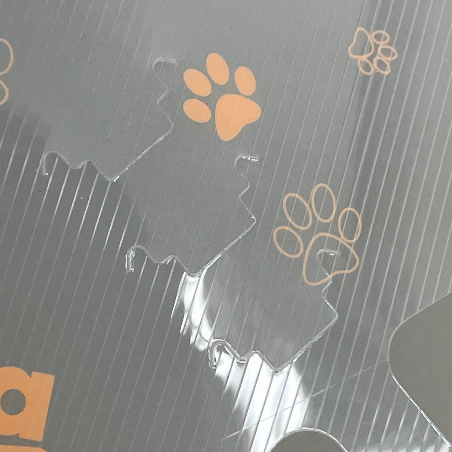 GENIA (12 PACK) Transparent Elizabethan Collar Quick Fasten 12.5cm Orange 306204