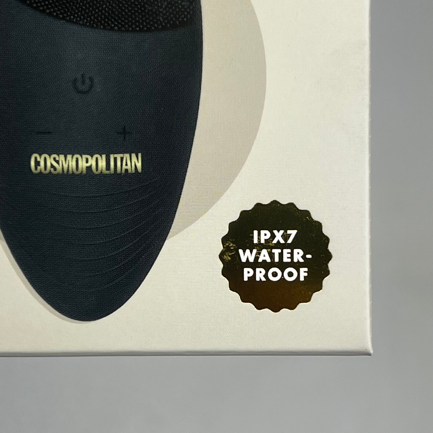 COSMOPOLITAN (2 PACK) Rechargeable Waterproof Silicone Face Scrubber Black 2021-7277