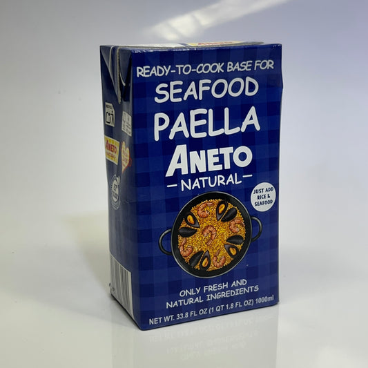 ZA@ ANETO (6 PACK) Seafood Paella Base 1 L BB 11/26 A