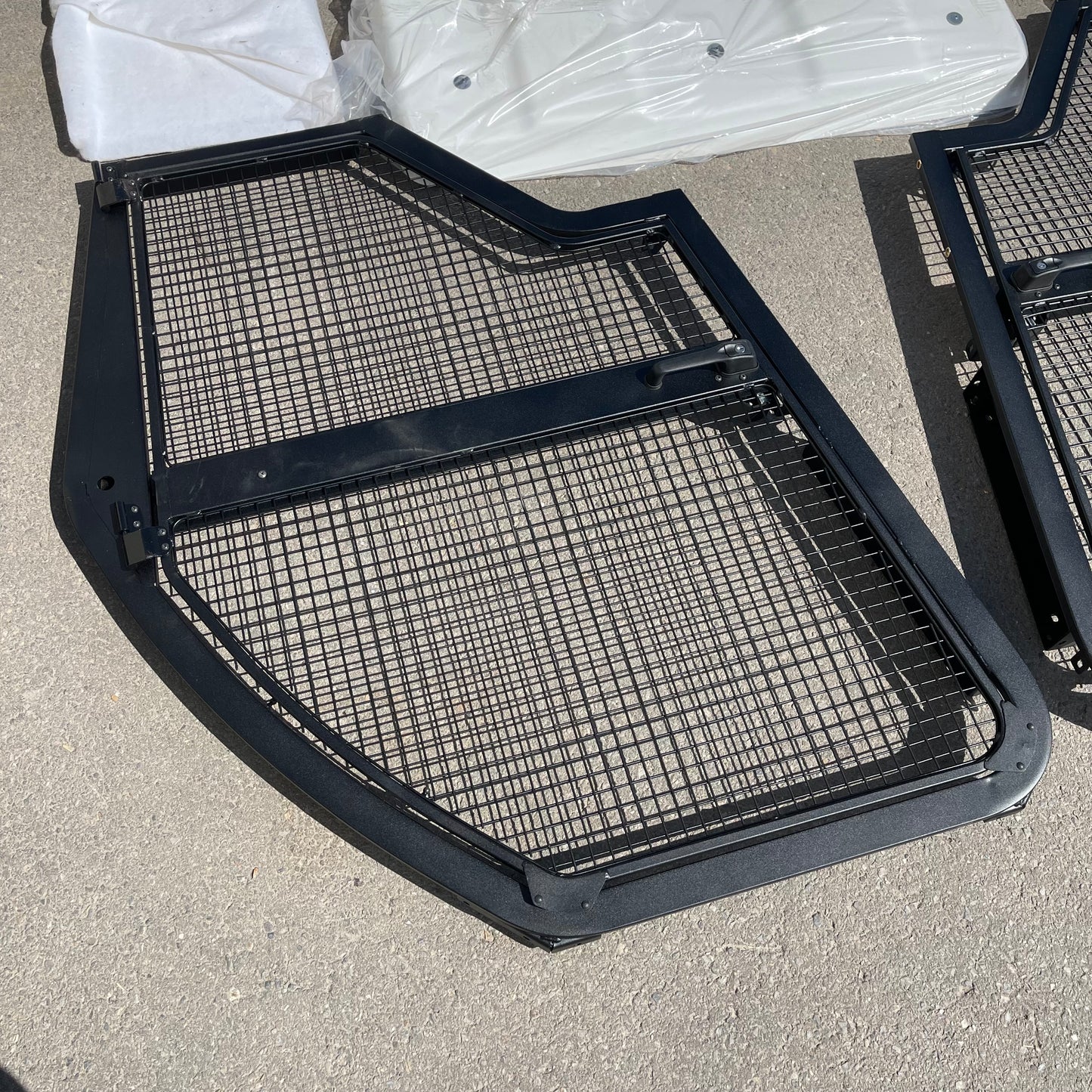 CURTIS INDUSTRIES Club Car Carryall Range Cab Kit Black 47587415002