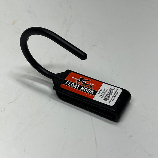 KRAFT TOOLS (2 PACK) Durable Plastic Construction Float Hook Black CF011