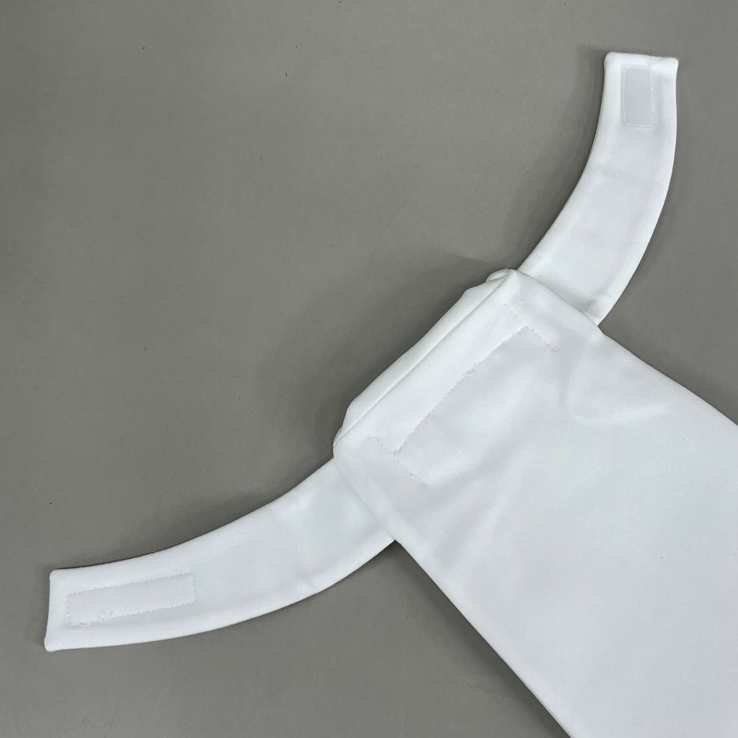 SAMSHIELD Plastron Premium Equestrian Riding Tie Women's Sz XS/S Holo White