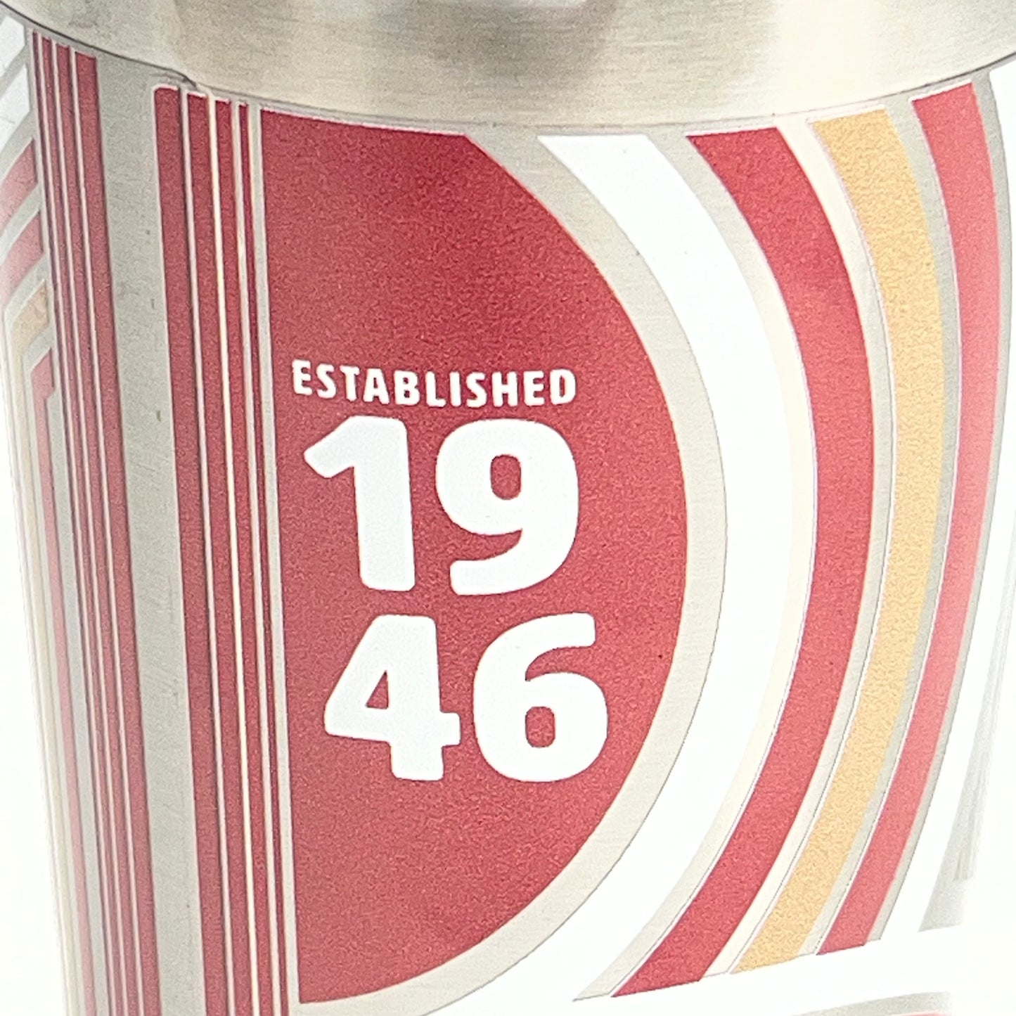 NFL San Francisco 49ers Roadie Stainless Steel Tumbler 18oz Red/Gold 6926