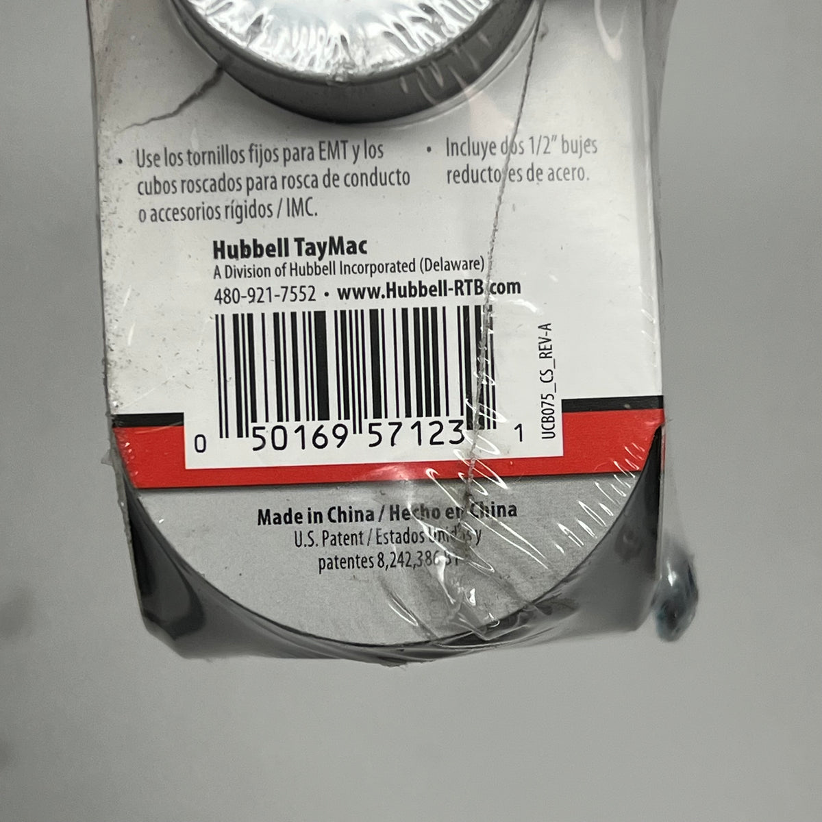 TAYMAC (2 PACK) U Conduit 10-in-1 Universal Conduit Body 3/4" Grey UCB075