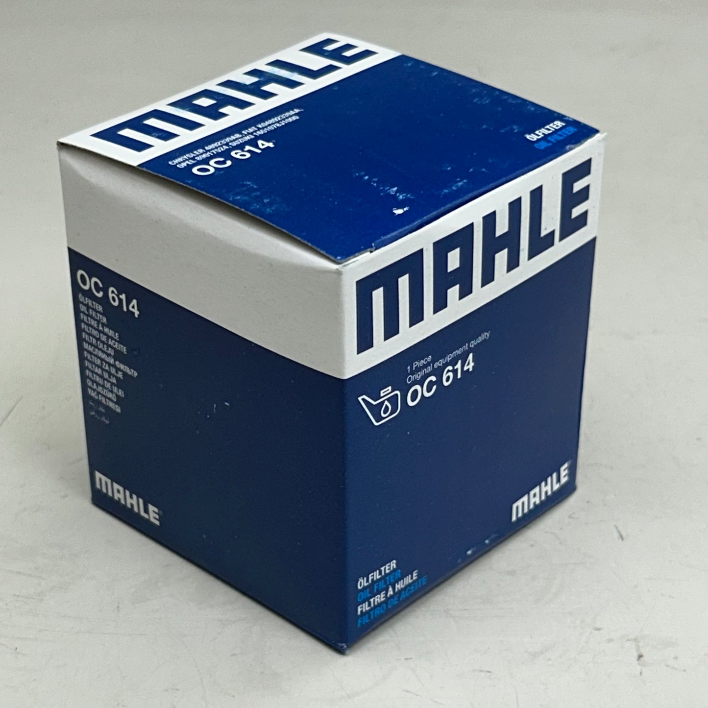 MAHLE Engine Oil Filter Replacement Part For Chevy, GMC & Dodge OC 614