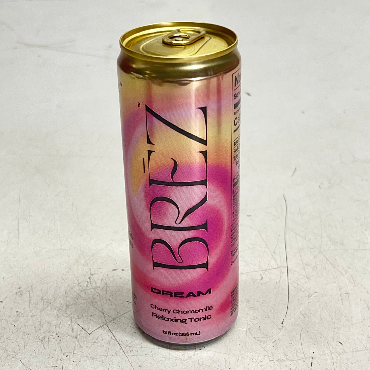 ZA@ BREZ (4 PACK) Dreams Cherry Chamomile Relaxing Tonic Non-alcoholic 12 Fl Oz  B|B 12/26 (As-Is)