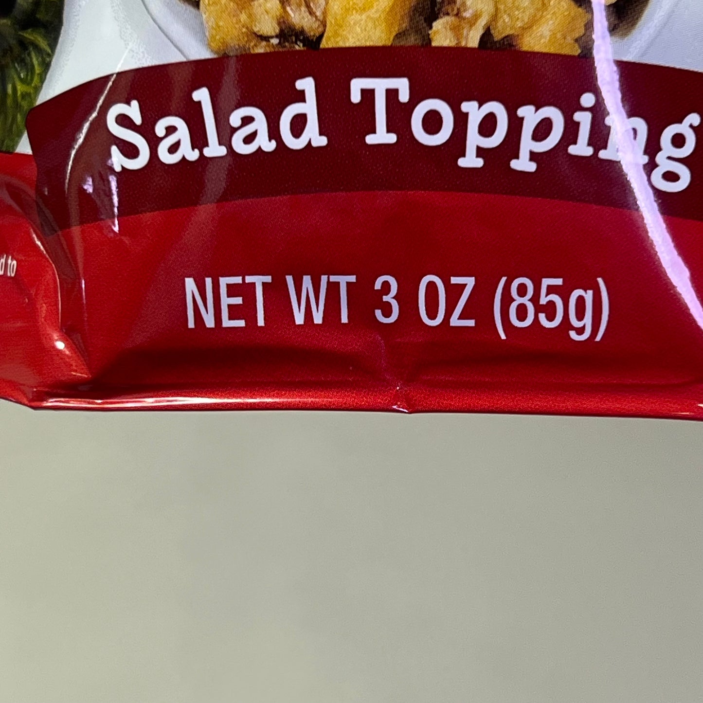 FRESH GOURMET (9 PACK) Honey Roasted Walnut & Dried Apple Topping  3 oz BB 01/26