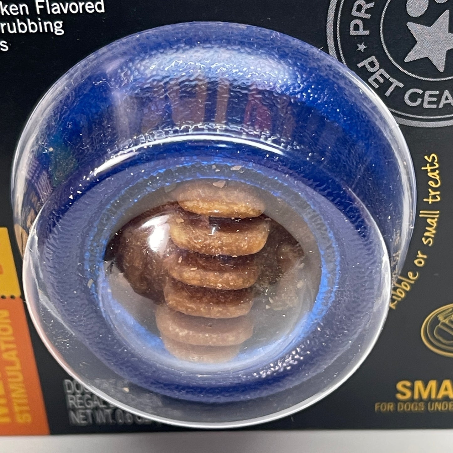 STARMARK Everlasting Dog Treat Ball Small 0.6 oz Blue EXP 03/27 SMTBSDT