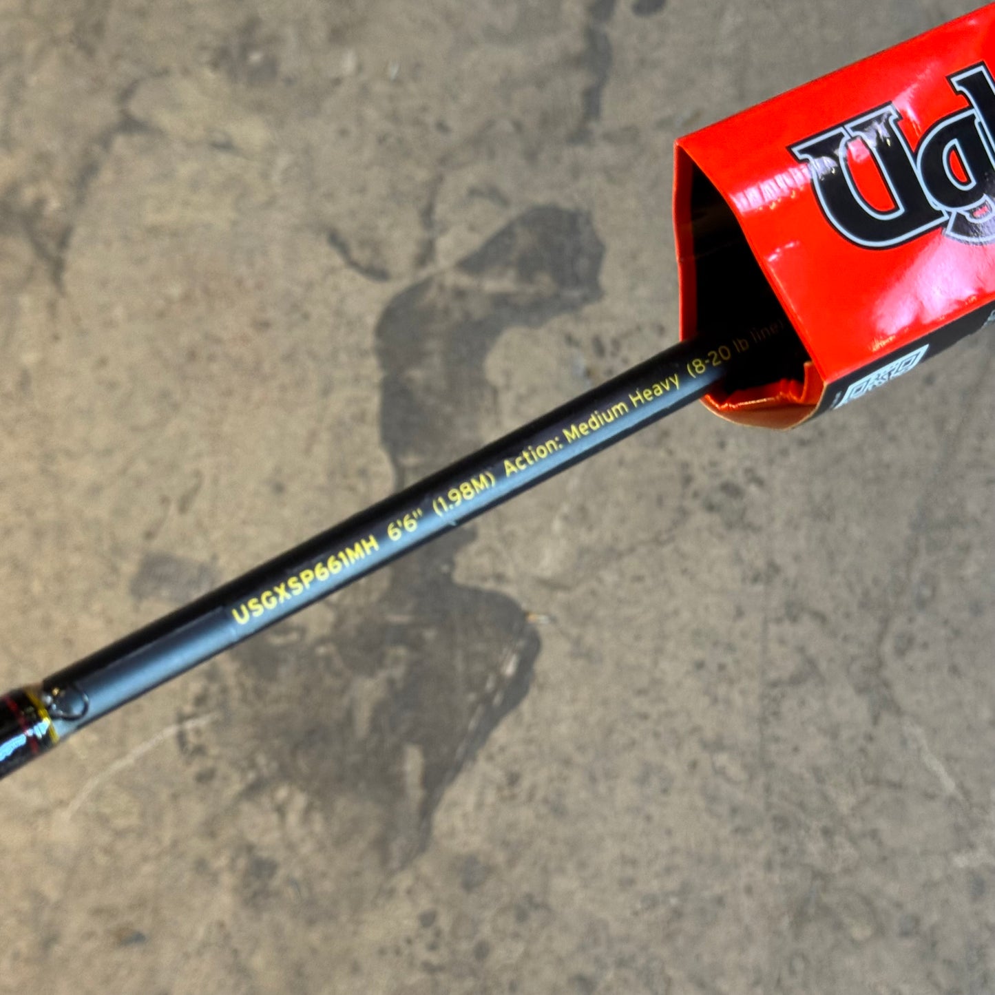UGLY STIK GX2 Spinning Rod 6'6" Medium Heavy Action 8-20 lb. Line 1611399