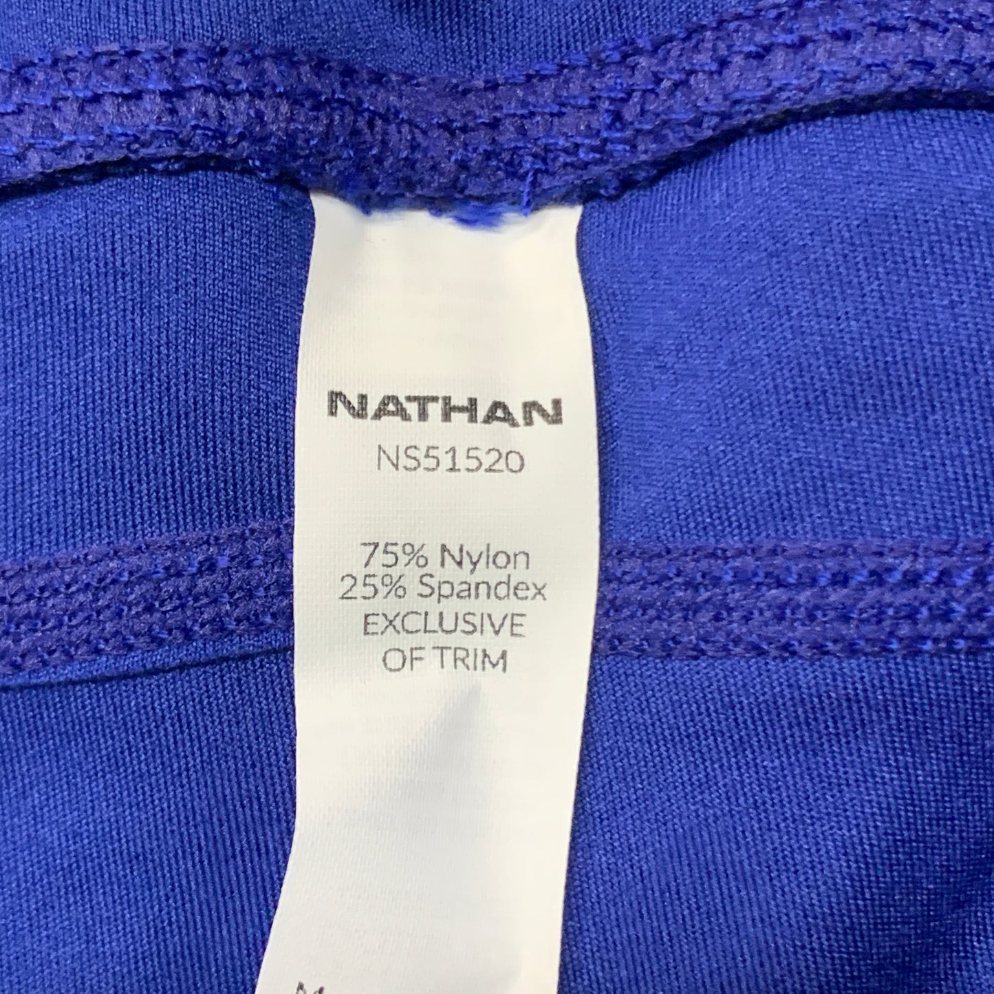 NATHAN Interval 6" Inseam Bike Short Womens Sodalite Blue Sz XL NS51520-60247-XL